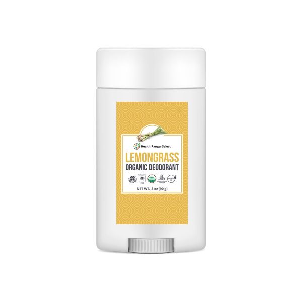 Organic Lemongrass Deodorant 3oz (90g) Sale