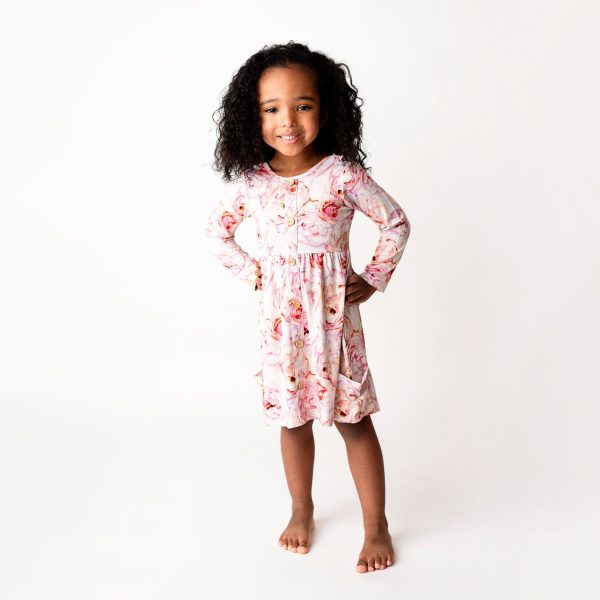 Sweet Rosé Girls Dress Online Sale