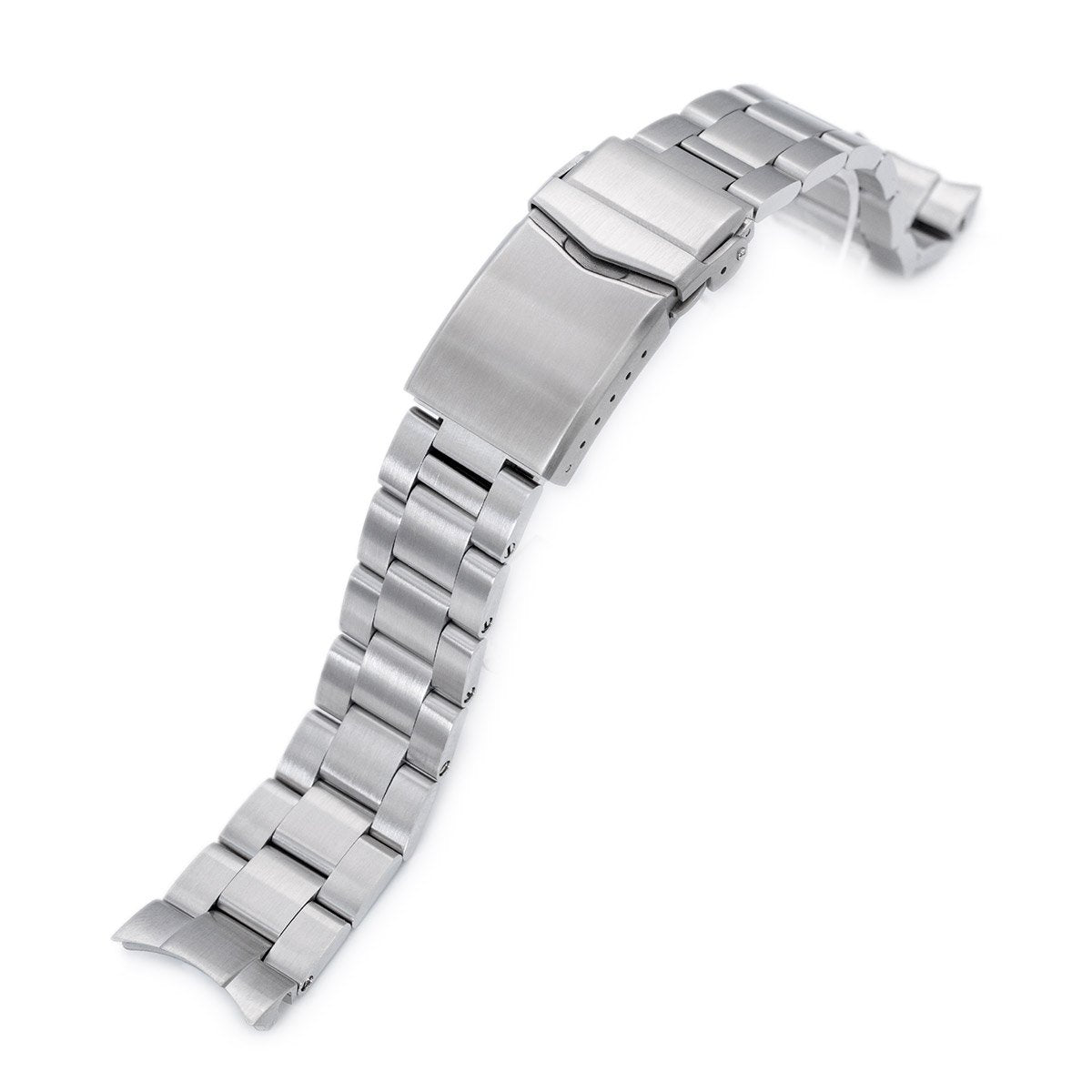 20mm Super-O Boyer Watch Band compatible with Seiko Mechanical Automatic SARB035, 316L Stainless Steel Brushed V-Clasp Discount