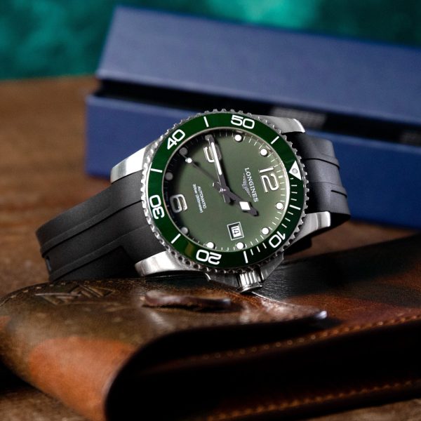 StrapXPro Premium Series - LXH1C Rubber Strap for Longines Hydroconquest Conquest Series Black Sale - Image 5