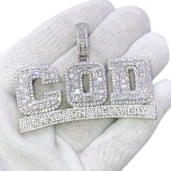 COD Cash on Delivery Flawless Baguette Charm Online now - Image 2