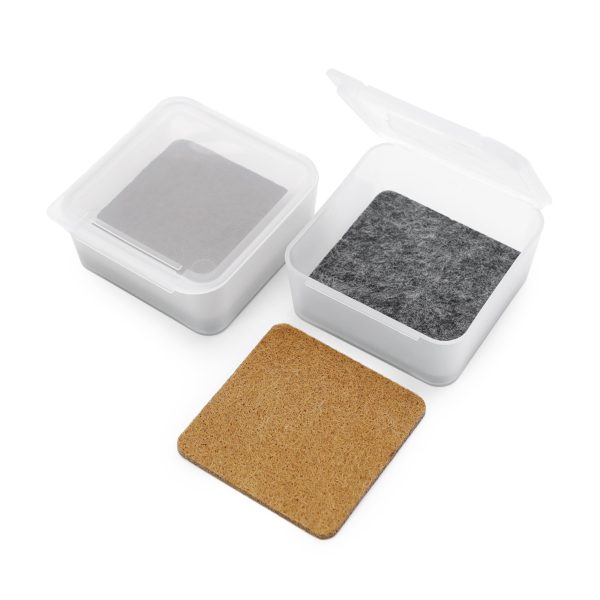 Individual Watch Storage, Plastic Watch Case with Felt Fabric, set of 2 pcs For Cheap