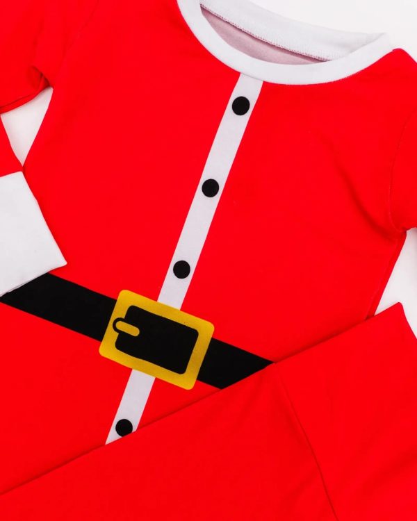 Santa Bamboo Pajama Set Hot on Sale - Image 4