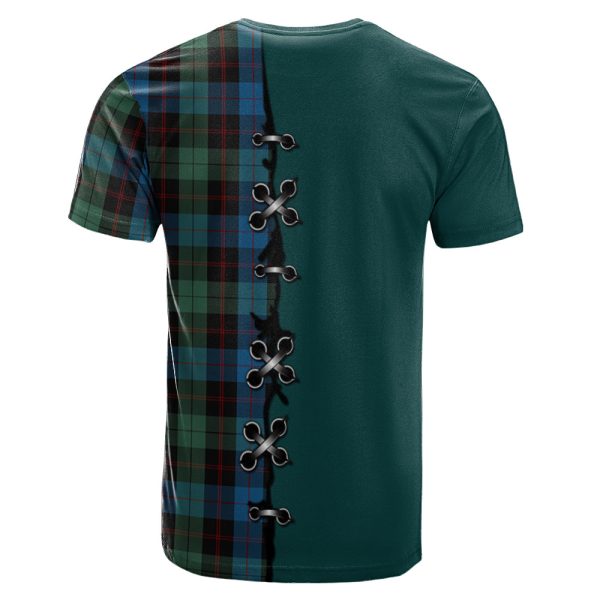 Guthrie Tartan T-shirt - Lion Rampant And Celtic Thistle Style Supply - Image 2