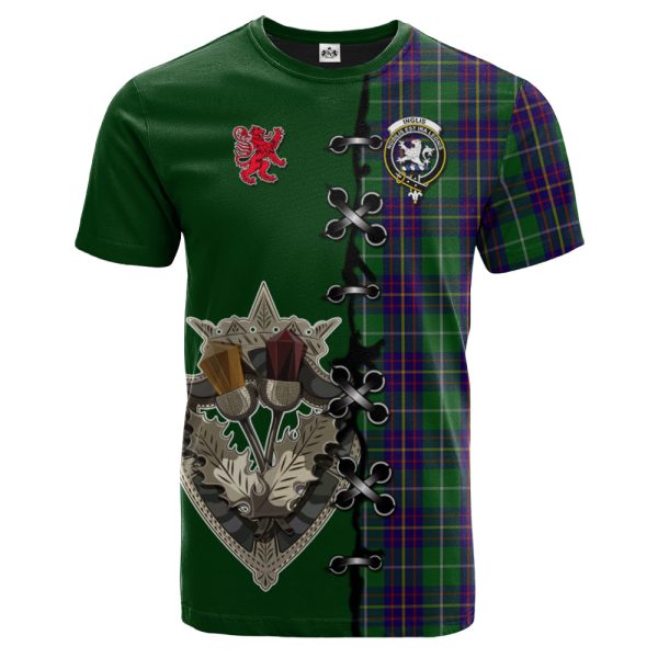 Inglis Tartan T-shirt - Lion Rampant And Celtic Thistle Style For Discount